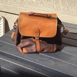 Mulholland Brothers leather used bag
